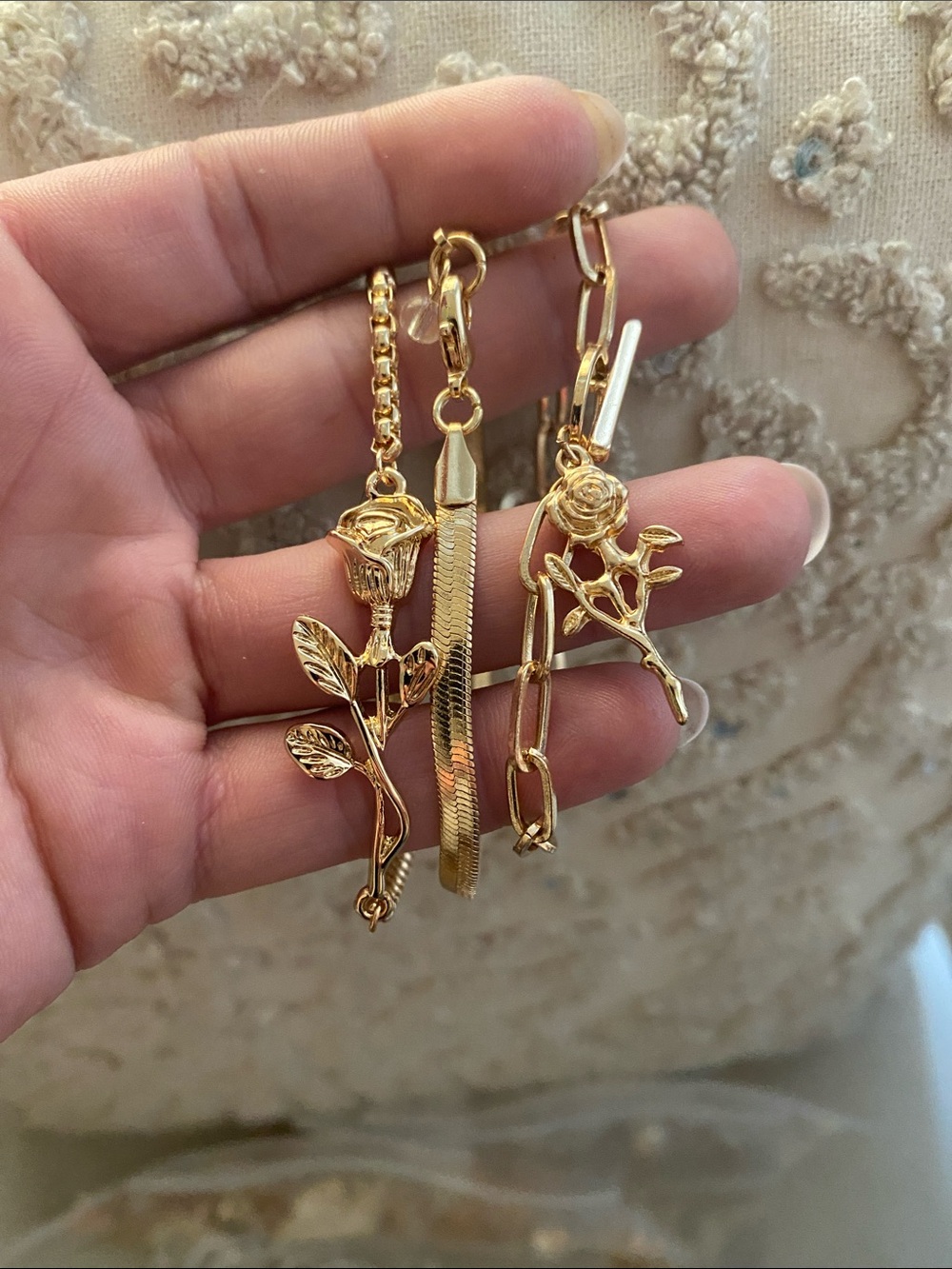 “Diamonds 💎 & Roses 🌹 Jewelry Set/NWOT - Picture 3 of 5